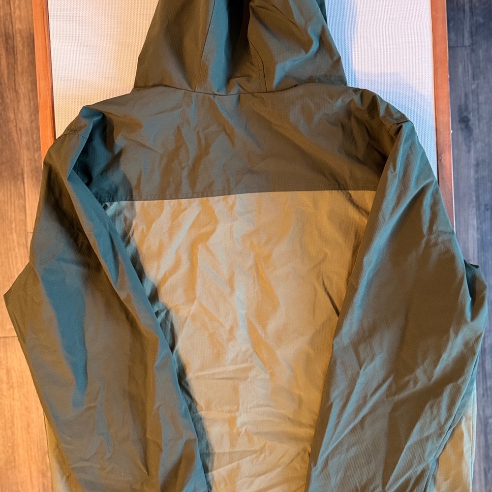 VOYAGER MEN'S WINDBREAKER WIND/ WATER RESISTANT JACKET FOREST NIGHT Size XL - Picture 3 of 6
